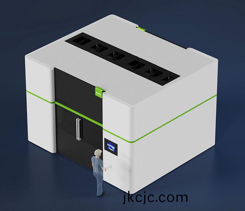 三維機器人激光切割機,三維激光切割機,3D激光切割機,全封閉式安全防護欄